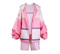 MaYng Anime Tianxi Li Cosplay Costume Women's Halloween Uniform Sailor Suit Pink Outfits (Medium)