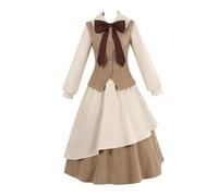 MaYng Hat Anime KINOMOTO Cosplay Costume Women's Halloween Uniform Suit grey Dress Outfits (X-Large)