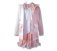 MaYng Hot Anime Monomi Cosplay Costume Women's Halloween Uniform Suit Sailor Suit Pink Outfits (Medium)