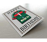MAYO GAELIC FOOTBALL BIRTHDAY CARD - G A A PERSONALISED FRIDGE MAGNET - THE BEST A FAN CAN GET