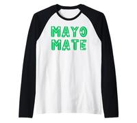 Mayo Mate Ireland Irish Nicknames for Men Women & Kids Raglan Baseball Tee