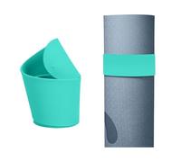 Mayoii 2-Piece Yoga Mat Strap with Quick-Release Buckle, Instant Storage Yoga Strap for On-the-Go, Non-Slip Fitness Accessory, Compatible with Most Yoga Mats