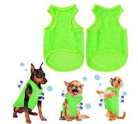 Mayoii Dog Cooling Vest, Breathable Dog Cooling Coat for Medium Large Small Pet Dogs, Dog Cooling Jacket for Outdoor Hiking Training (Green, XL)