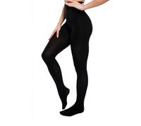 Mayoii Fleece Lined Tights Women - Thermal Tights Women Fleece Lined, 150g Thick Stretch Warm Winter Leggings, Slim Fit & Comfortable (UK, Alpha, One Size, Regular, Regular, Black-【65-90kg】)