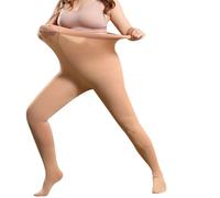 Mayoii Plus Size Tights for Women - 1000 Denier Fleece Lined Extra Thick Opaque Warm Winter Snag Resistant Tights (UK, Alpha, XL, Plus, Regular, Nude)