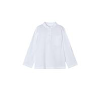 Mayoral L/s Mao-Collar Polo Shirt for Boys White 5 Years (110cm)