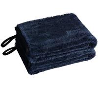 MAYOUTH Car Drying Towel Super Absorbent Microfibre Car Cleaning Cloths 600gsm Twisted loop Scratch-Free for Auto Washing Detailing Motorcycles Polishing Window Glass Lint Free (Blackx2, 40X60cm)