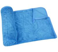 MAYOUTH Car Drying Towel Super Absorbent Microfibre Car Cleaning Cloths 600gsm Twisted loop Scratch-Free for Auto Washing Detailing Motorcycles Polishing Window Glass Lint Free (Blue 1pack, 60x90cm)