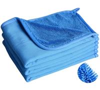 MAYOUTH Car Drying Towel Super Absorbent Microfibre Car Cleaning Cloths 600gsm Twisted loop Scratch-Free for Washing Auto Detailing Motorcycles Polishing Window Glass Lint Free 3pack, 30x40cm