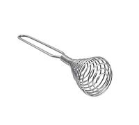Mayplus 8 Inch French Spring Coil Whisks, Stainless Steel Manual Egg Whisk Hand Egg Mixer Eggbeater Blender Stirring Beater Cream Frother Flour Stirrer for Family Restaurant Kitchen