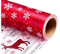 MAYPLUSS 17 Inch X 16.5 Feet Christmas Wrapping Paper