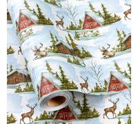MAYPLUSS Christmas Wrapping Paper Roll