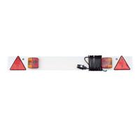 Maypole 1.2M Trailer Board With 6M Cable 7 Pin Plug Bulb Lamps Mounting Holes