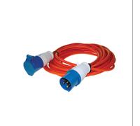 Maypole 10M Mains Hook Up Cable Lead Caravan Extension 3pin Camping 16A 230V