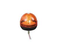 Maypole 12/24V 40x3W LED Amber Flashing Warning Single Bolt Fixing Beacon Vans, Tractors, Recovery Vehicles, Forklifts
