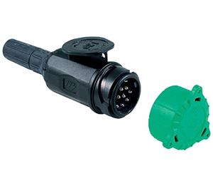 Maypole 128MB BK 13-Pin Menbers Euro Plug, 12 V