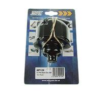 Maypole 129 Euro 12V 13-Pin Socket , Black