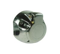 Maypole 12V 12N 7 Pin Aluminium Caravan & Trailer Socket One Size