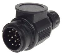 Maypole 12v 13 Pin Plastic Plug Connector One Size