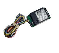 Maypole 12V 7 Way Bypass Relay with Audible Buzzer Trailer and Caravan Towing Electrics, Black