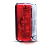 Maypole 12V Red/White Outline Marker Lamp One Size