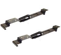 Maypole 2 x LARGE SQUARE SPRING NUMBER PLATE HOLDER LARGE TRAILER CARAVAN MP3415B