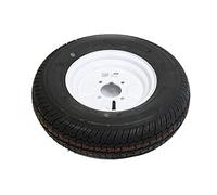 Maypole 21645 Wheel and Tyre B10 4 Ply Cap, 145 x 10-inch, 375 Kg, White