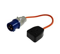 Maypole 230V 16 Amp Trailing Socket, Converts Caravan Site Electrics for 3 Pin British Socket Applications