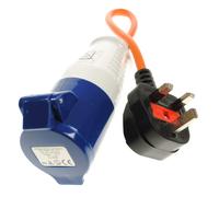Maypole 230V UK Caravan Hook-Up Lead Adaptor