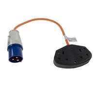 MAINS HOOK UP DOUBLE 13a TRAILING SOCKET