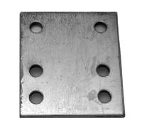 Maypole 232 4 inch 6 Hole Drop Plate Zinc Plated