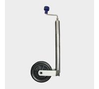 Maypole Jockey Wheel 34mm - 75kg Standard Duty Telescopic - Silver One Size