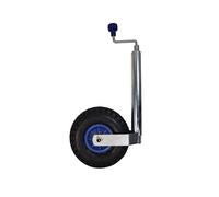 Maypole 48mm 100Kg Pneumatic Telescopic Jockey Wheel for Boat Trailers, Caravans