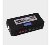 Maypole 500A Lithium Ion Power Pack for Jumpstarting Flat Car Batteries, Built in Power Bank for Mobile Phone Charging