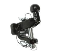 Maypole 50mm Ball and Pin Hitch Black, For Commercial Vehicles Towing Trailers