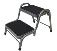 Maypole 5387 Flat Pack Double Steel Silver Caravan Step