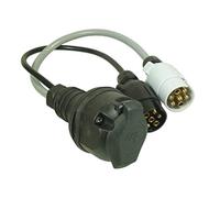 Maypole 602B BK 13-Pin Caravan Adaptor Lead, 12 N/S