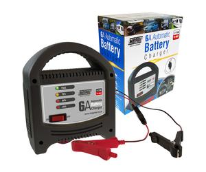 Maypole 6A 12V LED Automatic Battery Charger