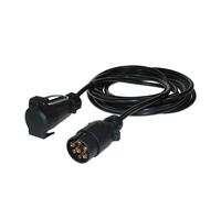 Maypole 7 Pin 6 m Straight Extension Lead (Plug To Socket), for Trailer Lighting
