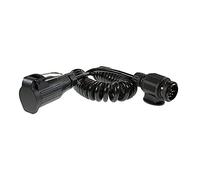 MAYPOLE Curly Extension Lead - 8-Pin Plug & 13 Pin Socket (8 Core) - 5896