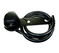 Maypole 8086B BK 13-Pin Prewired Socket and Mounting Plate, 12 V