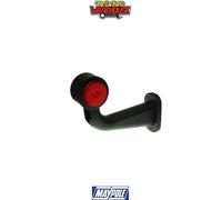 Maypole 8704BL WAS 10-30V LED Right Hand Red/White 90° Outline Marker Lamp