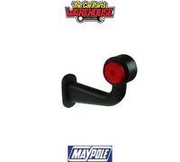 Maypole 8704BR WAS 10-30V LED Right Hand Red/White 90° Outline Marker Lamp