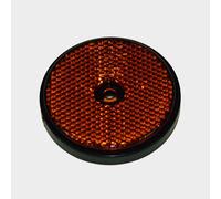 Amber Round Reflectors - One Size