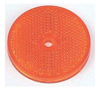 Maypole Amber Round Reflectors, Blue One Size