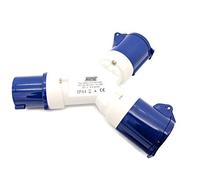 Maypole Caravan 230V 2 Way Hook-Up Splitter for Camping Caravan Motorhome Electrics