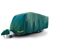 Maypole Caravan Cover 5.6-6.2 M Or 19-21 Ft 4-Ply Breathable Water Resistant, Green
