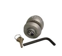 Streetwize- Universal Trailer Hitch Coupler Lock - Heavy-Duty Steel Anti-Theft Lock with 2 Keys, Fits Most Caravans & Trailers, Secure & Easy to Use