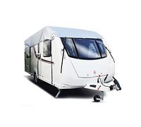 Maypole Caravan Top Cover FIts 4.1 - 5 M or 14 - 17 ft Polyester Universal Fit, Silver