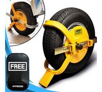 Maypole Caravan Trailer 8"-10" Security Strong Heavy Duty Wheel Clamp MP9061+M